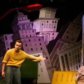WYJAZD DO TEATRU KUBUŚ NA SPEKTAKL „W BUTACH. KOT W BUTACH”