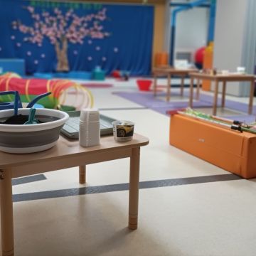 Zajęcia sensoryczno – motoryczne „Wiosenne prace w ogrodzie”