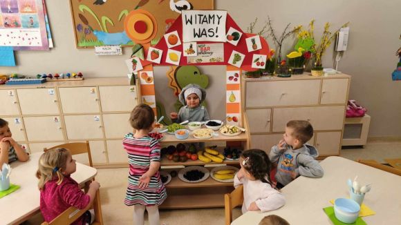 ZIELONY TYDZIEŃ W PRZEDSZKOLU - WIOSENNY BAR SAŁATKOWY